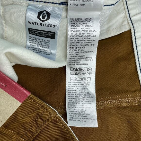 NEW Levi's XX Chino Jogger Pants Twill Stretch Brown Men's Size XXL - Picture 11 of 14